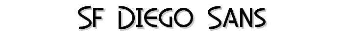 SF Diego Sans font